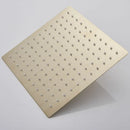 Chuveiro Para Banheiro Dourado Inox