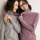 Blusa Gola Alta Tricot - Slim Fit
